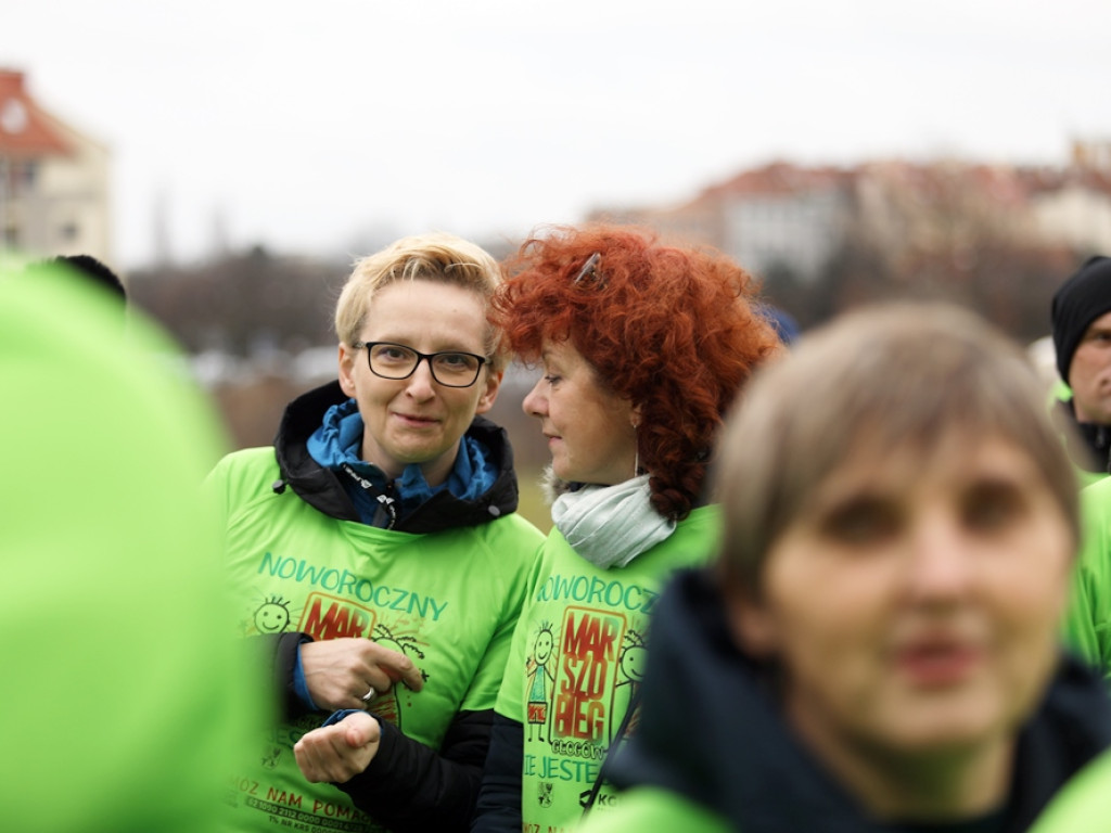 700 uczestników na starcie Noworocznego Marszobiegu w Głogowie [ZDJĘCIA]