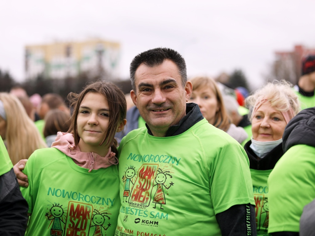 700 uczestników na starcie Noworocznego Marszobiegu w Głogowie [ZDJĘCIA]