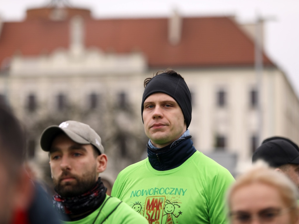 700 uczestników na starcie Noworocznego Marszobiegu w Głogowie [ZDJĘCIA]