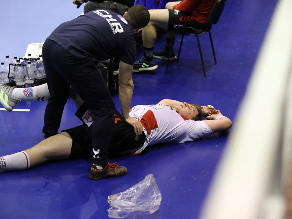 Wygrany sparing Chrobrego. Dużo rzucili, dużo stracili [ZDJĘCIA]