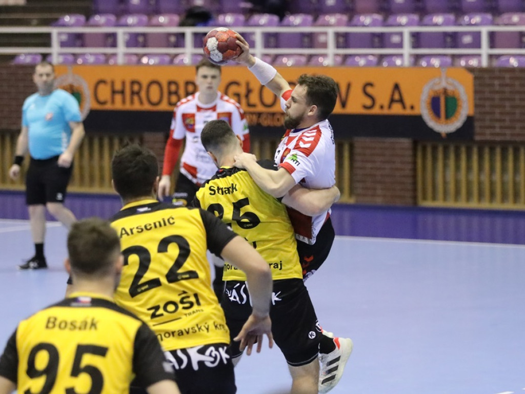 Wygrany sparing Chrobrego. Dużo rzucili, dużo stracili [ZDJĘCIA]