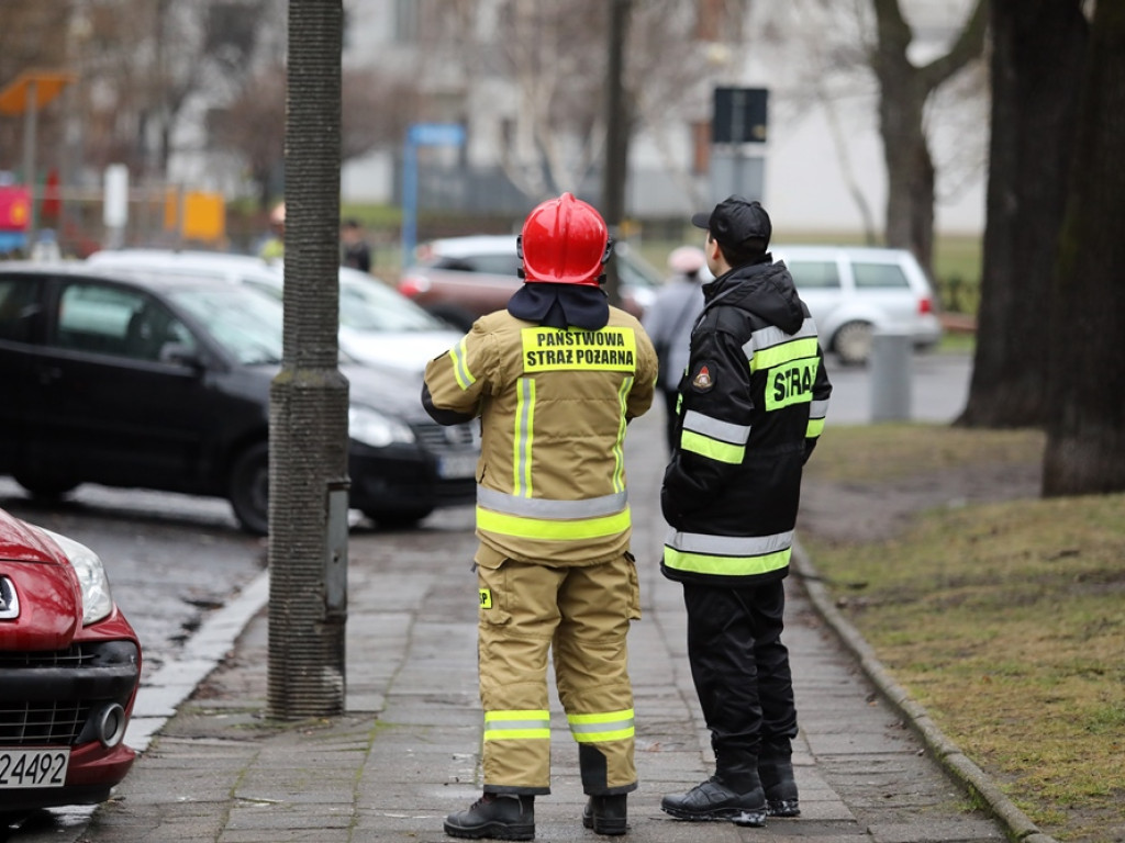 Interwencja strażaków w Zespole Szkół Politechnicznych [ZDJĘCIA]