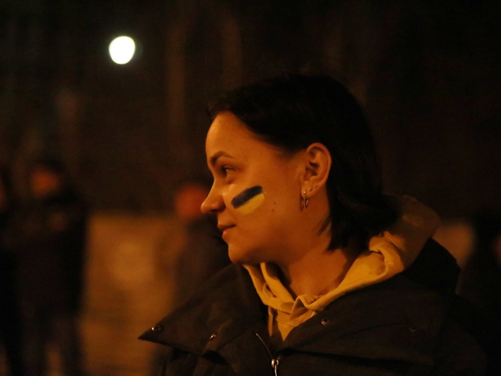 Polacy i Ukraińcy razem na rynku w Głogowie. Padło wiele słów wsparcia [ZDJĘCIE]