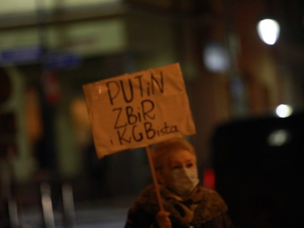 Polacy i Ukraińcy razem na rynku w Głogowie. Padło wiele słów wsparcia [ZDJĘCIE]