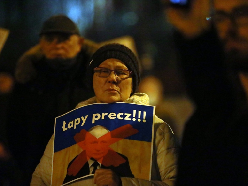 Polacy i Ukraińcy razem na rynku w Głogowie. Padło wiele słów wsparcia [ZDJĘCIE]