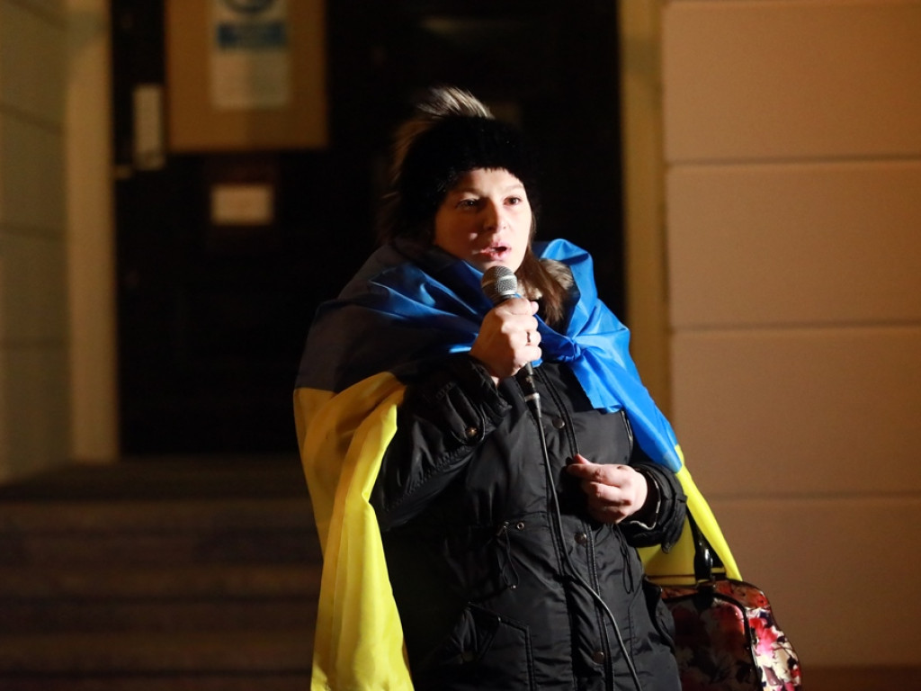 Polacy i Ukraińcy razem na rynku w Głogowie. Padło wiele słów wsparcia [ZDJĘCIE]