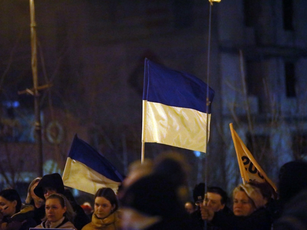 Polacy i Ukraińcy razem na rynku w Głogowie. Padło wiele słów wsparcia [ZDJĘCIE]