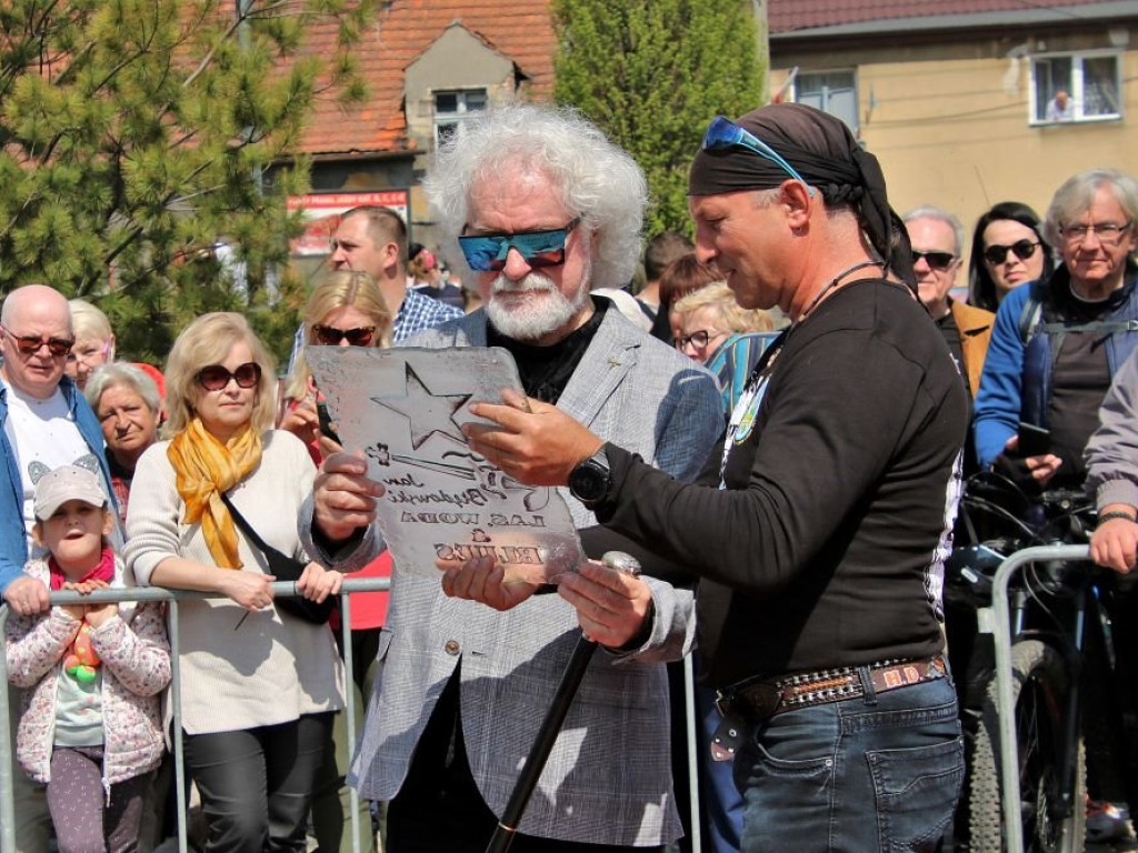 Twórca i wieloletni lider grupy Krzak w Alei Gwiazd Bluesa [ZDJĘCIA]