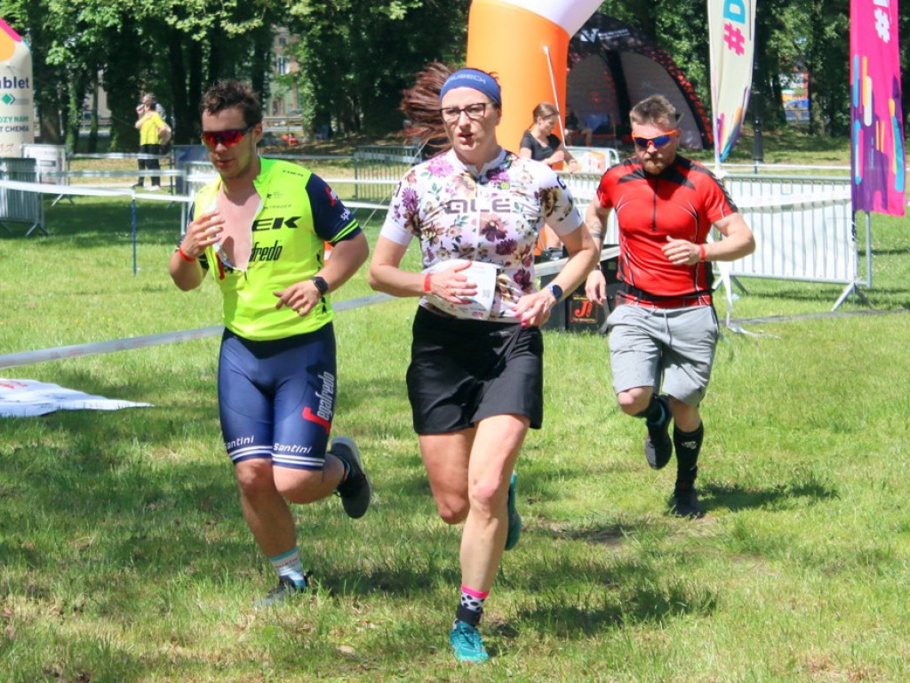 Biegali i jeździli na rowerach. Udana impreza w Radwanicach