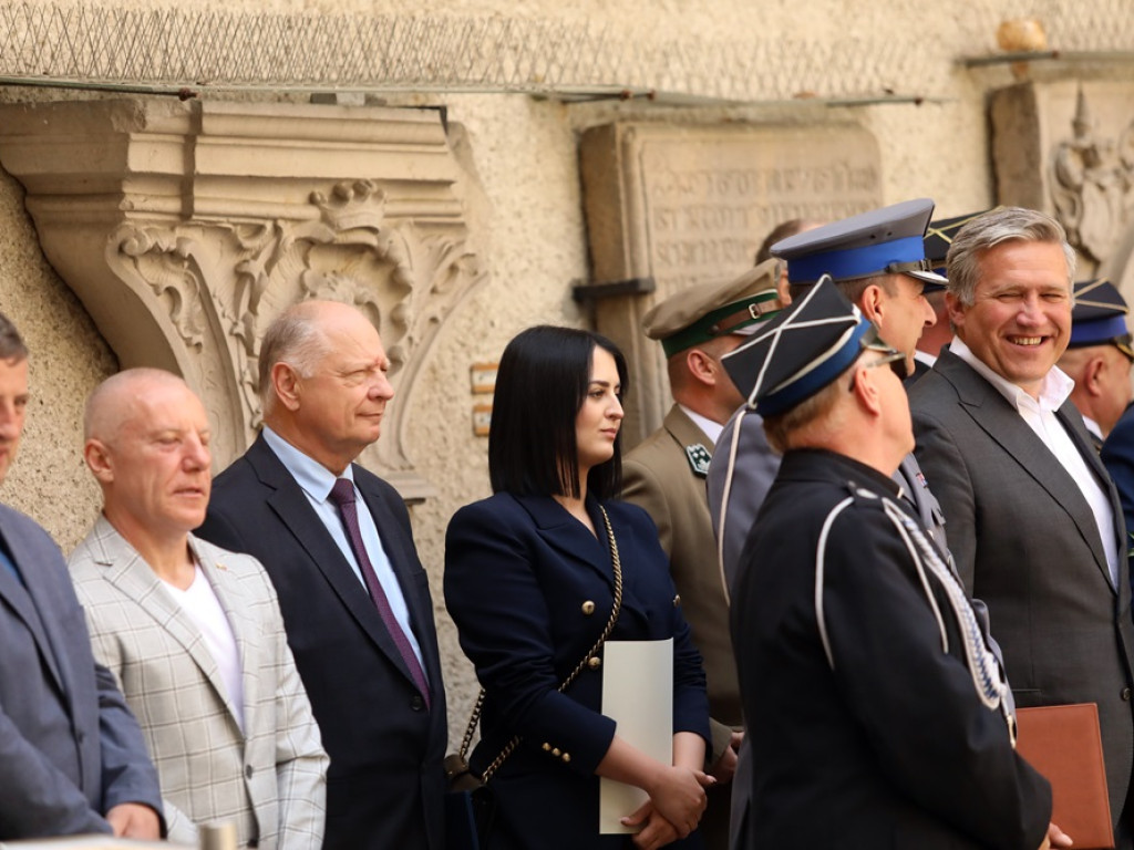 Świętują! Awanse i odznaczenia dla naszych strażaków [ZDJĘCIA]