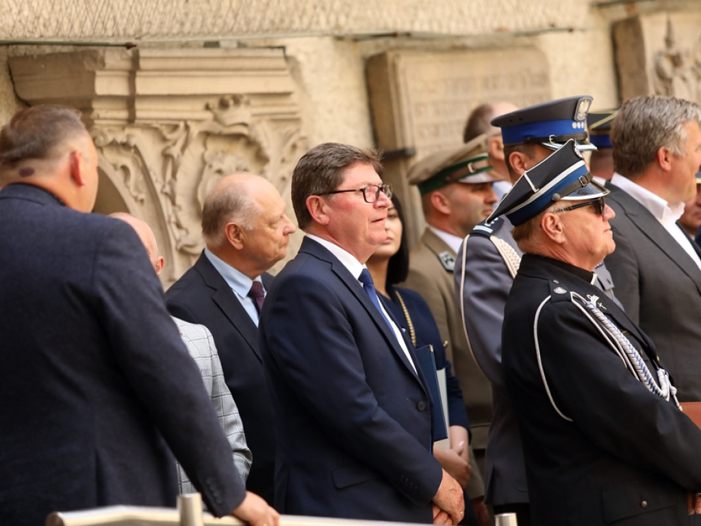 Świętują! Awanse i odznaczenia dla naszych strażaków [ZDJĘCIA]