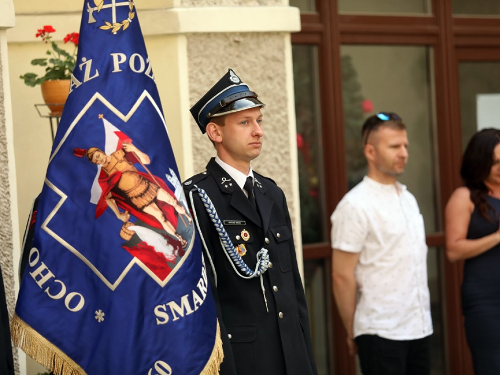 Świętują! Awanse i odznaczenia dla naszych strażaków [ZDJĘCIA]