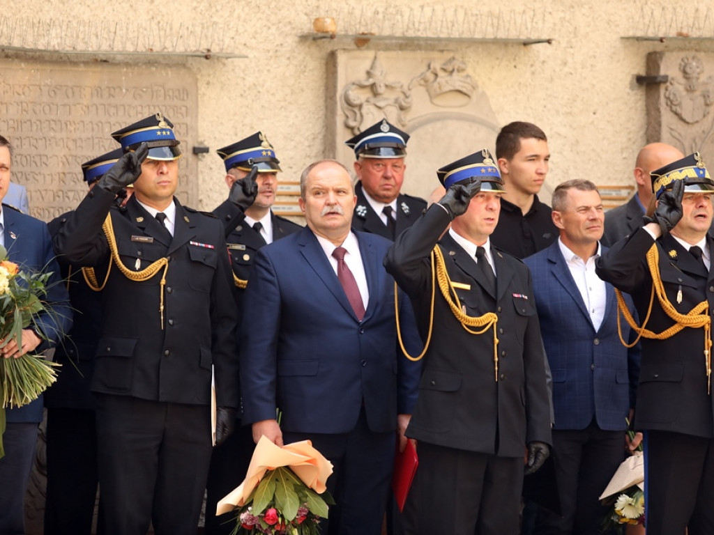 Świętują! Awanse i odznaczenia dla naszych strażaków [ZDJĘCIA]