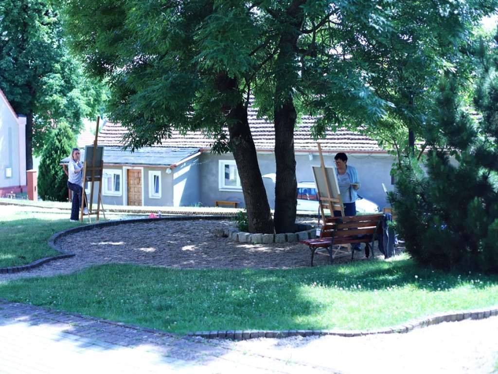 Grodowiec zachwycił malarzy [Zdjęcia]