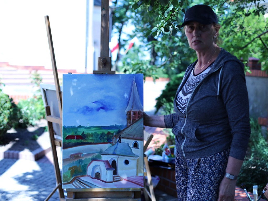 Grodowiec zachwycił malarzy [Zdjęcia]