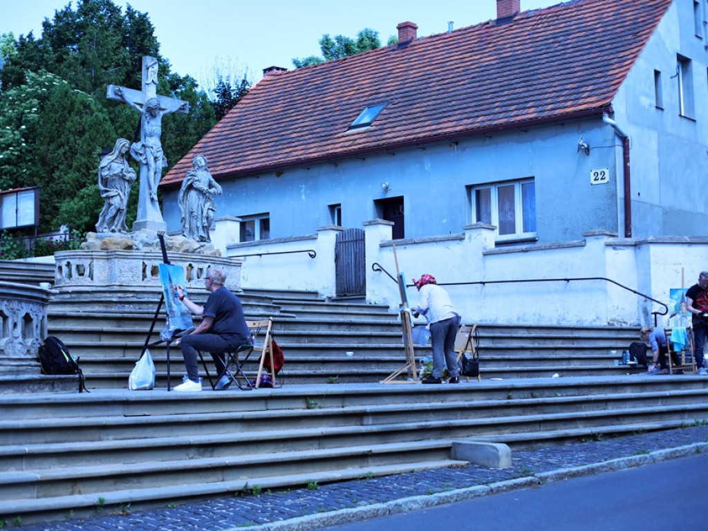 Grodowiec zachwycił malarzy [Zdjęcia]