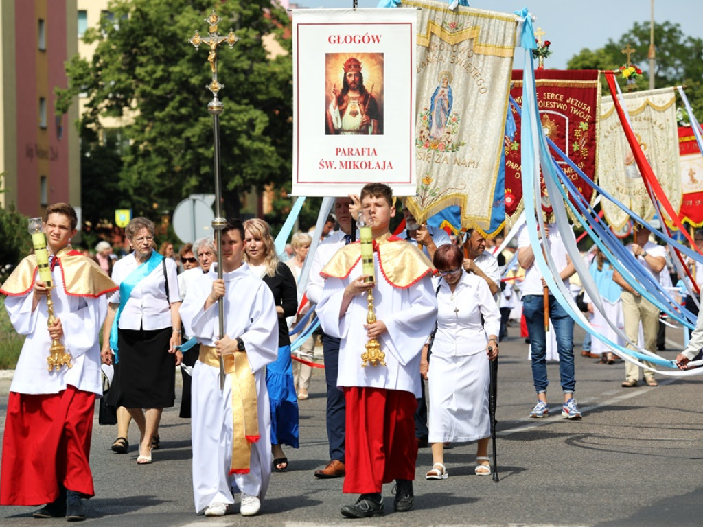 Procesja przeszła ulicami Głogowa [Zdjęcia]