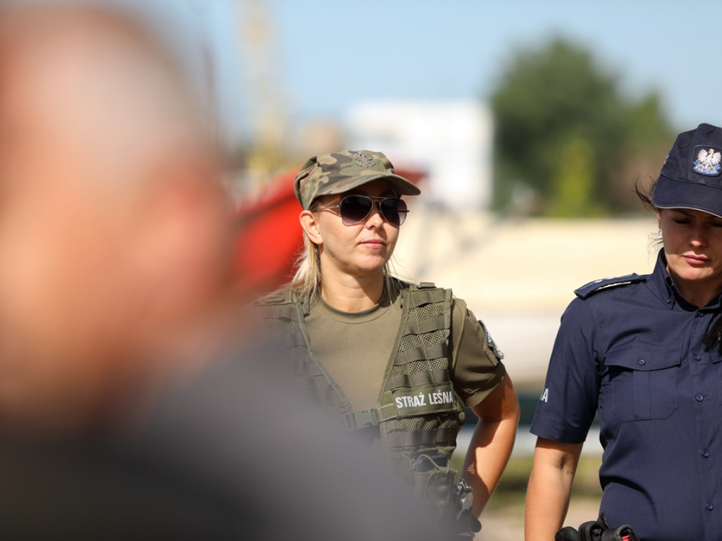 Kłusownictwo, kradzież drewna? Wszystkie służby biorą udział w szkoleniu [ZDJĘCIA]