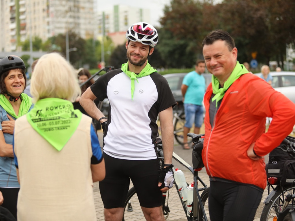 Na rowerach do Częstochowy. Modlą się o pokój na Ukrainie [ZDJĘCIA]