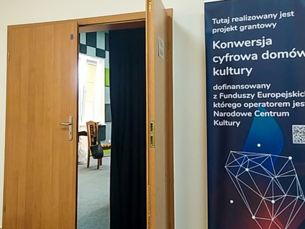 Nowoczesne studio nagrań w świetlicy wiejskiej