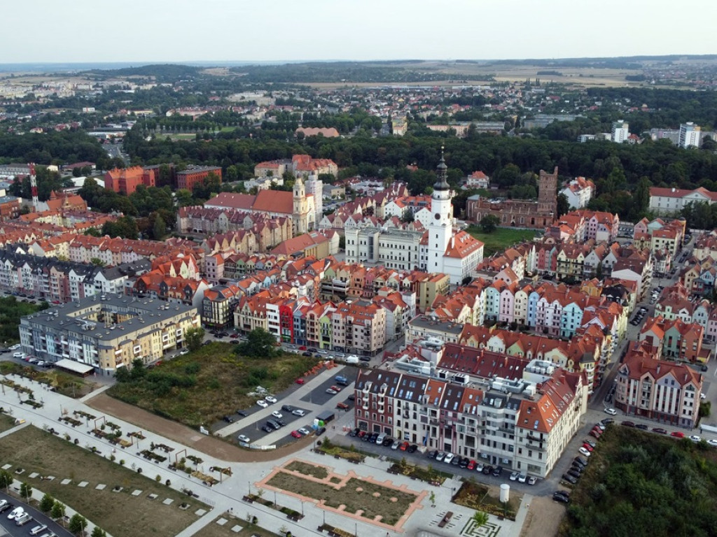 Głogów z lotu ptaka. Zobacz nowe zdjęcia 
