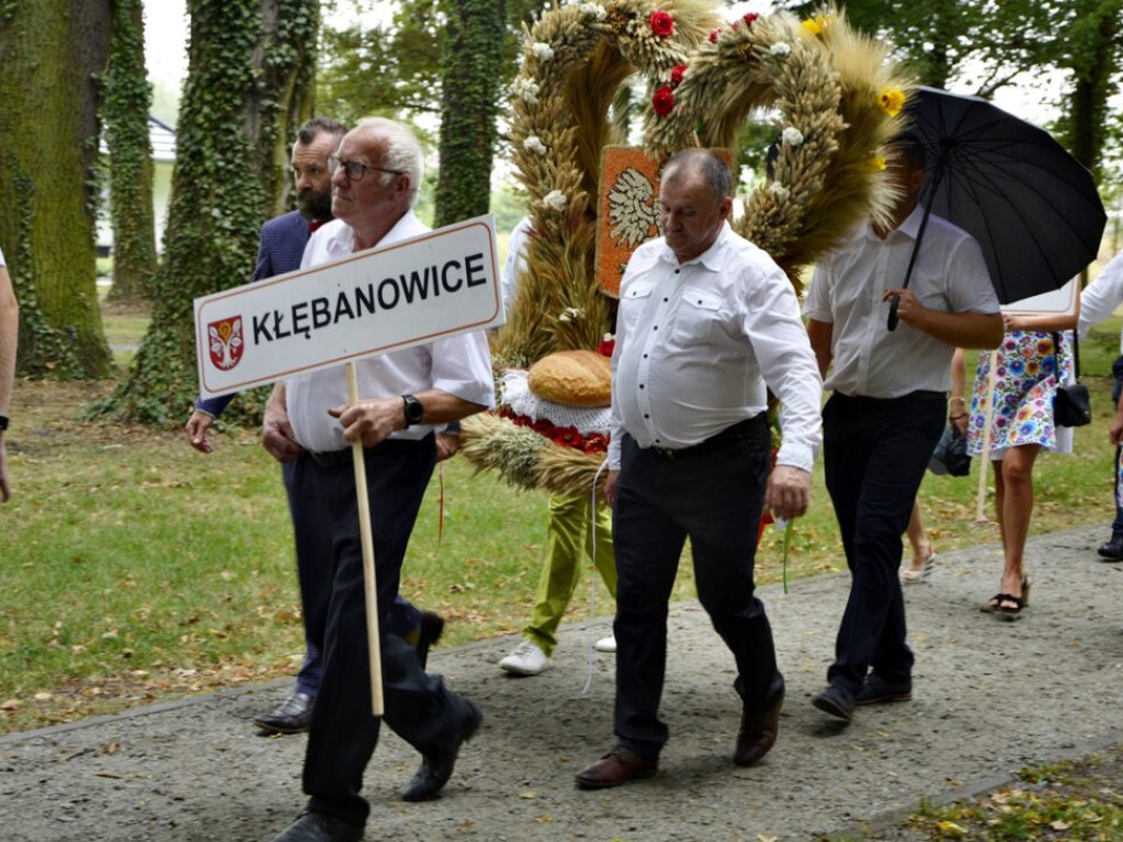 Nawet deszcz nie popsuje dożynek. Radwanice świętują [Zdjęcia]