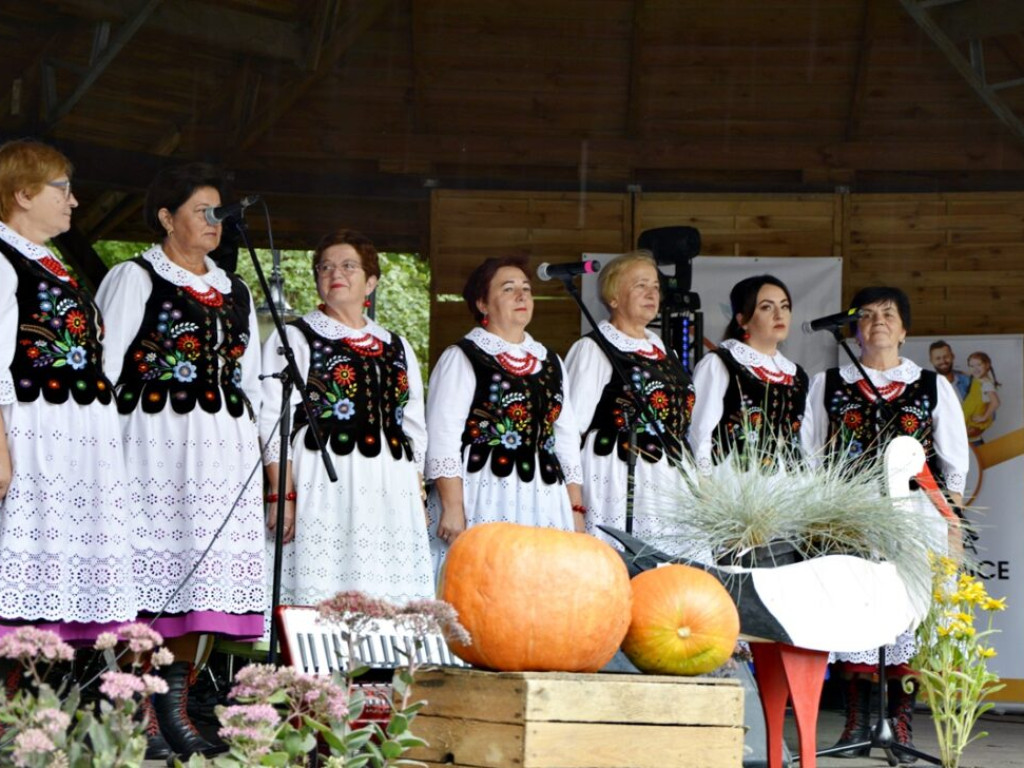 Nawet deszcz nie popsuje dożynek. Radwanice świętują [Zdjęcia]