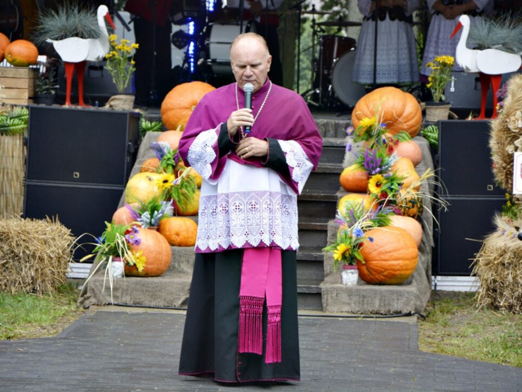 Nawet deszcz nie popsuje dożynek. Radwanice świętują [Zdjęcia]