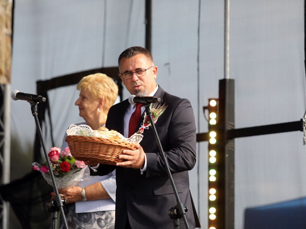 Dziękowali za plony rolnikom. Tak wyglądały dożynki w Zabielu [ZDJĘCIA]