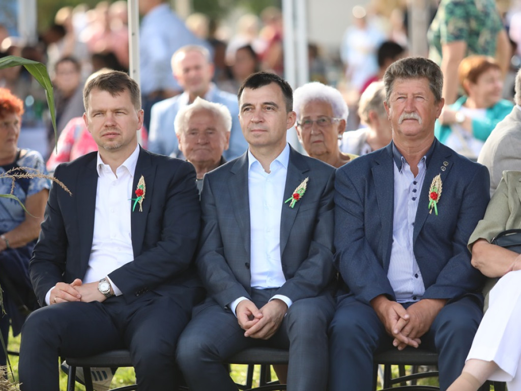 Dziękowali za plony rolnikom. Tak wyglądały dożynki w Zabielu [ZDJĘCIA]