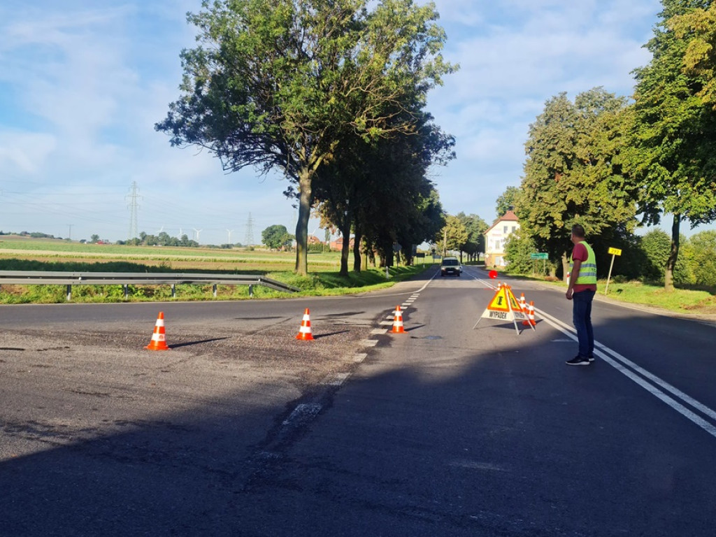 Wymusiła pierwszeństwo. Zderzenie na skrzyżowaniu [ZDJĘCIA]
