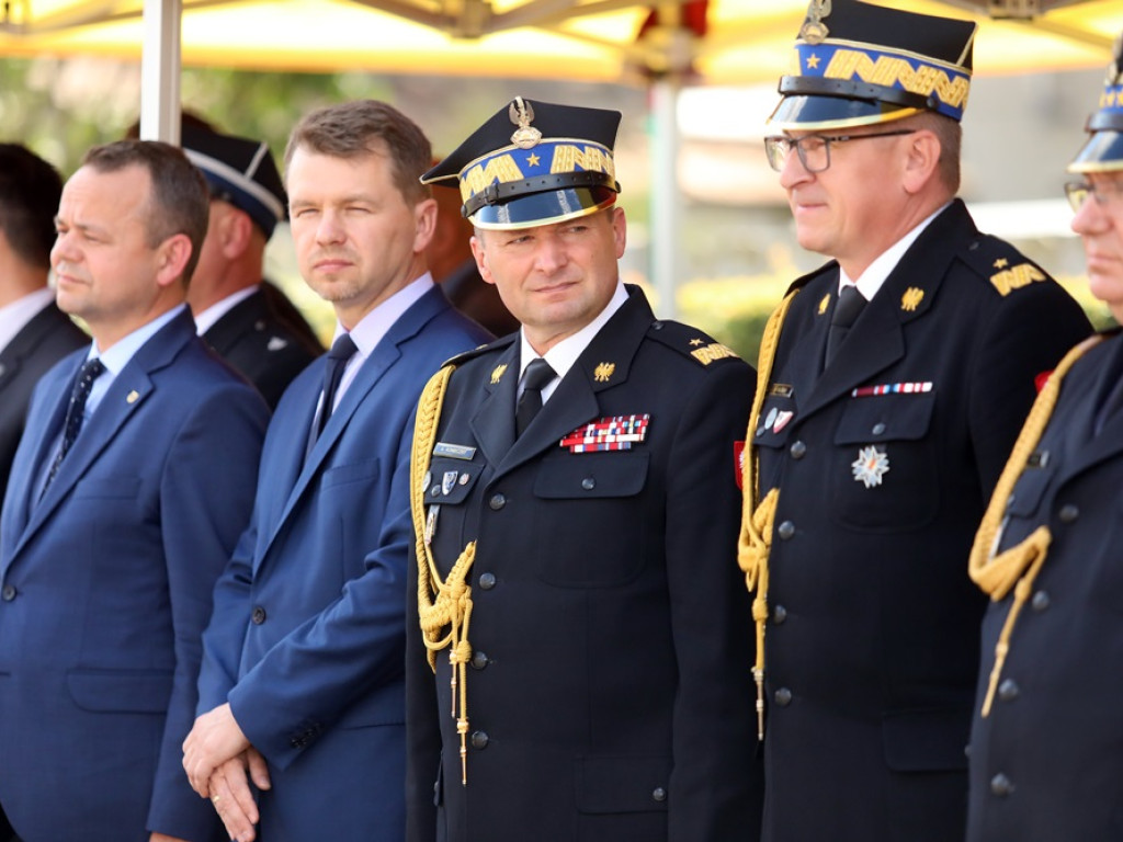 Nowe wozy poświęcone. 