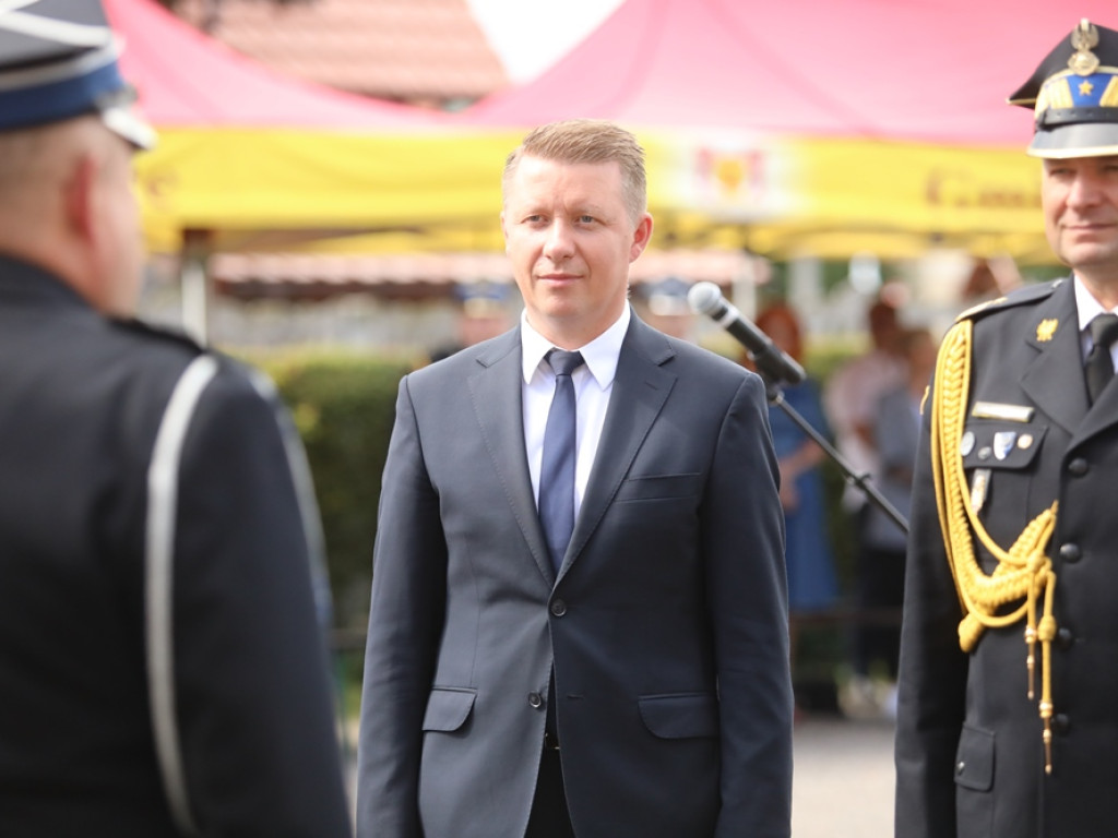 Nowe wozy poświęcone. 