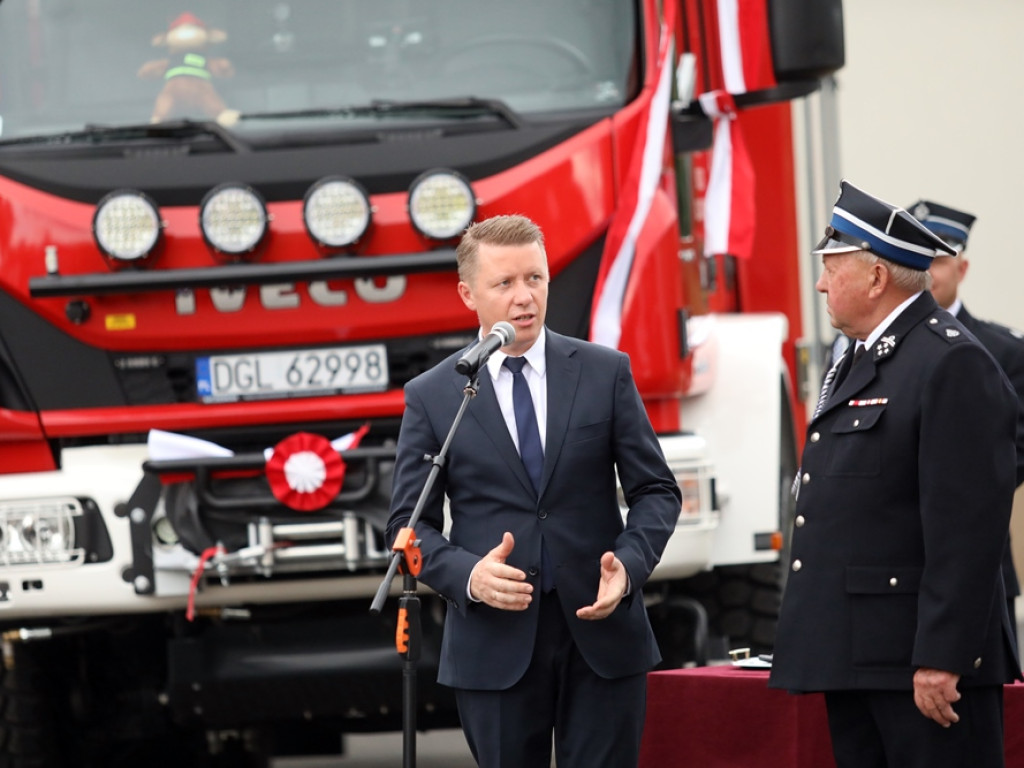 Nowe wozy poświęcone. 