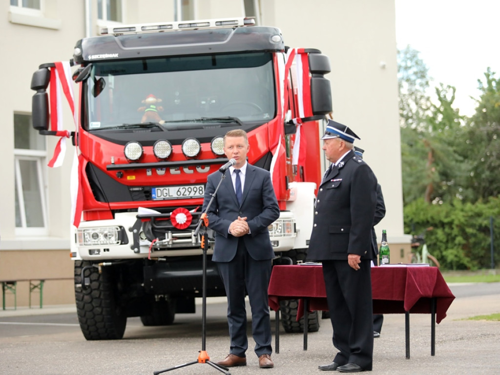 Nowe wozy poświęcone. 