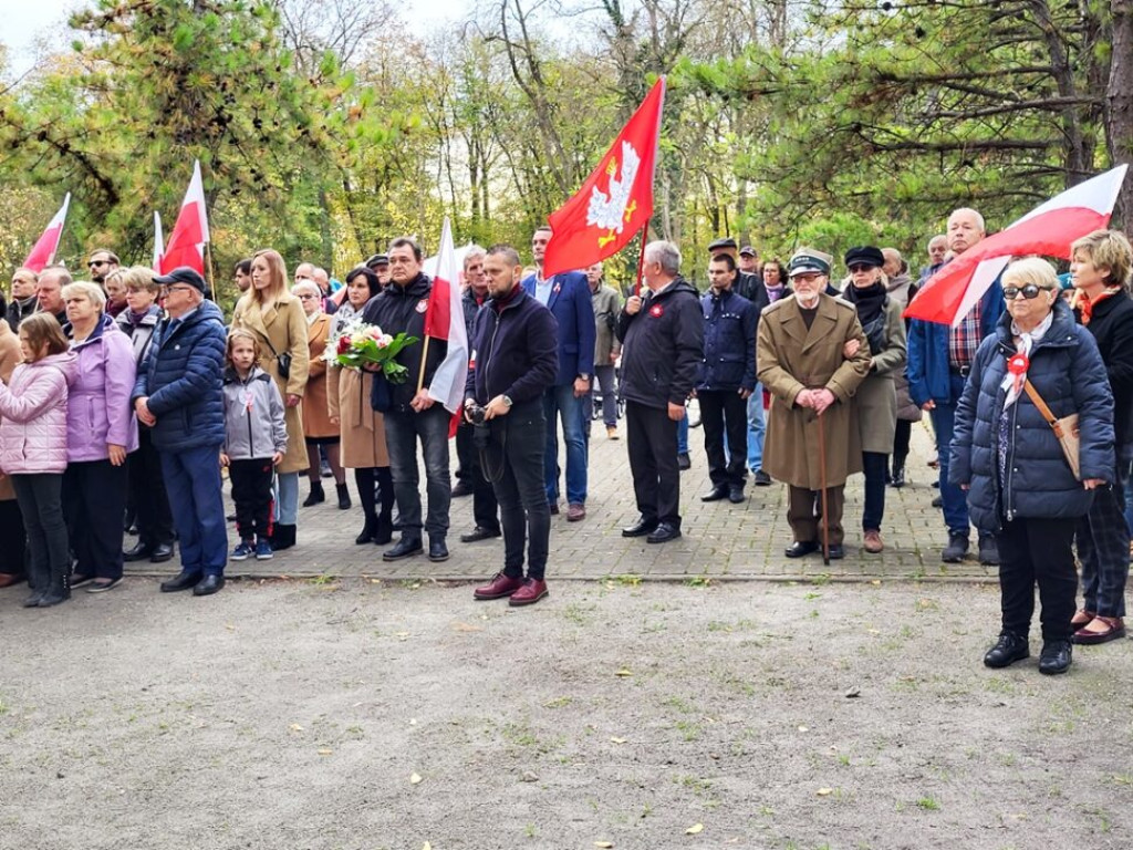 Spotkali się pod biało-czerwonym sztandarem. Uroczystości w Głogowskiej Alei Pamięci