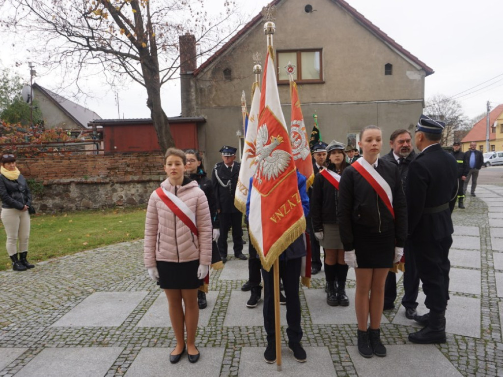 Śpiewały dzieci, śpiewali dorośli - tak wyglądało Narodowe Święto Niepodległości w Grębocicach