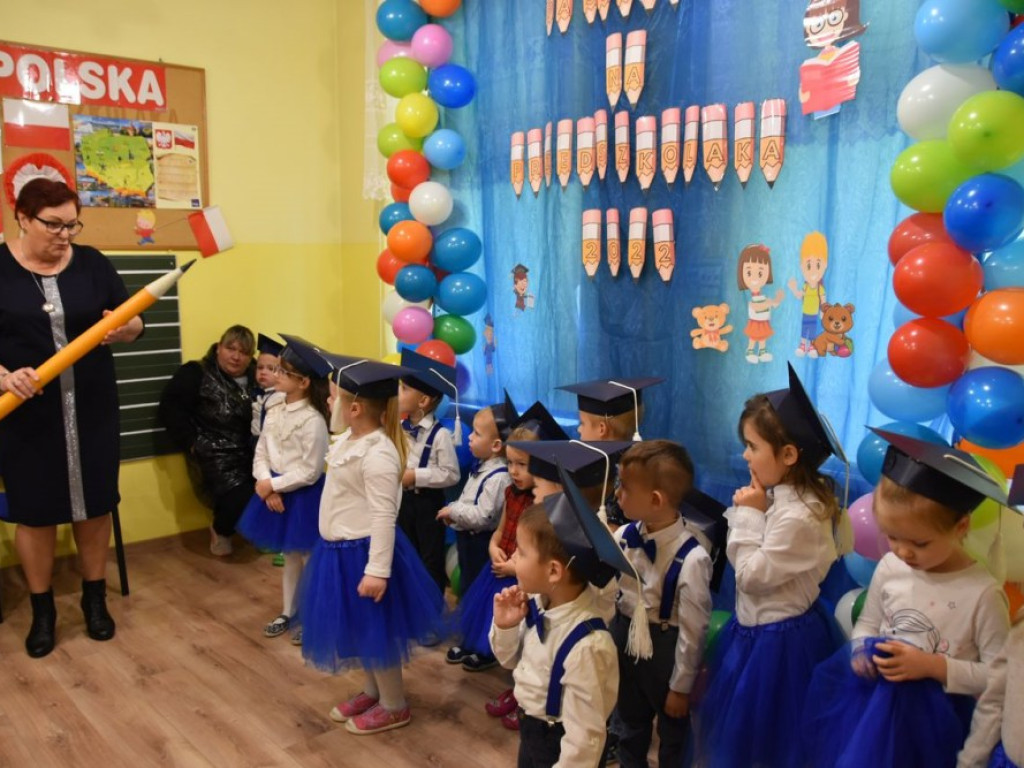 Pasowanie na przedszkolaka w przedszkolu w Kotli