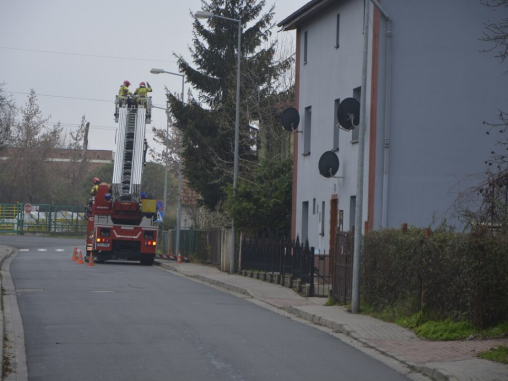 Strażacy wezwani do pożaru sadzy [Zdjęcia]