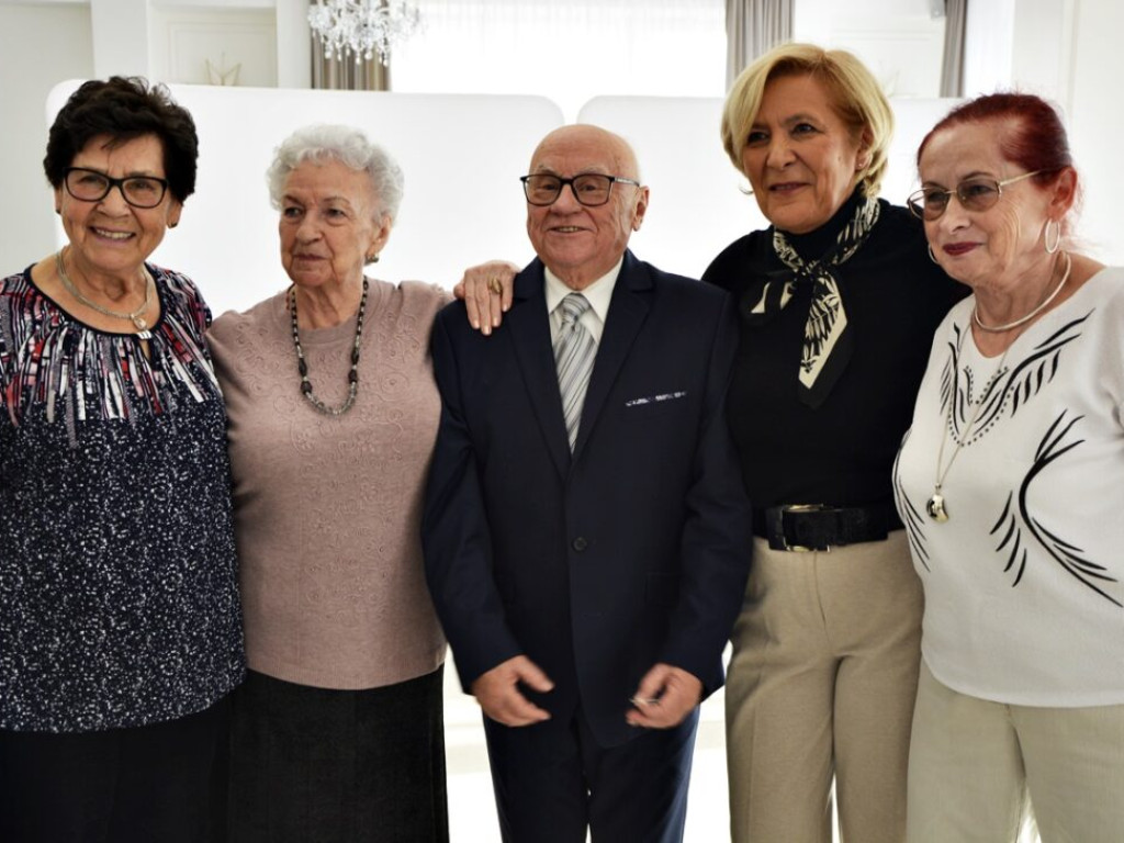 Świąteczne spotkanie weteranów. Jeden z nich skończył właśnie 96 lat [Zdjęcia]