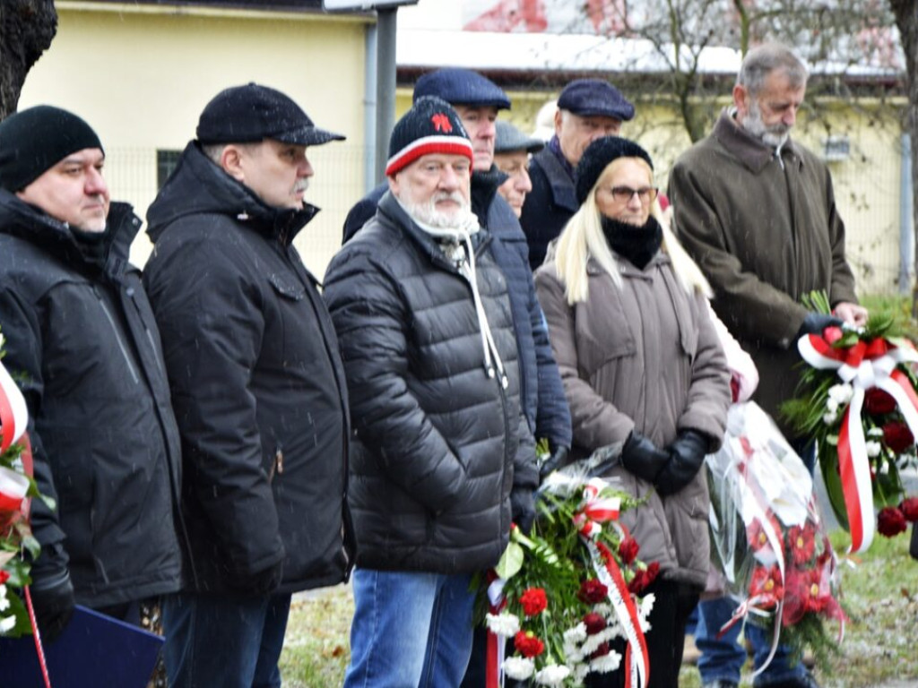 41. rocznica wprowadzenia stanu wojennego. Uroczystości w Głogowie [Zdjęcia]