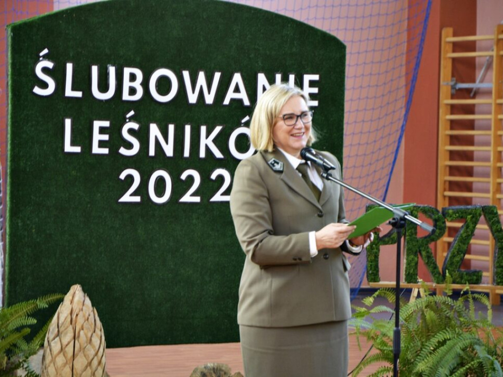 Pasowanie na leśnika w głogowskiej Przyrodniczej [Zdjęcia]