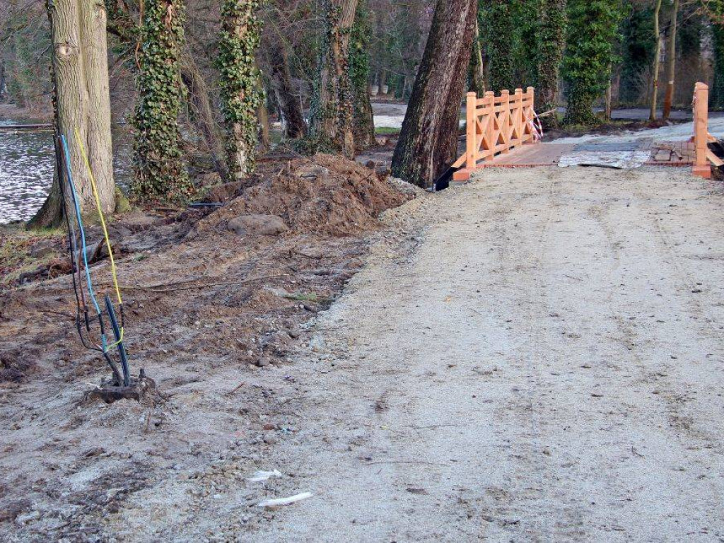 Park w Sławie pięknieje. Będzie służył turystom i mieszkańcom