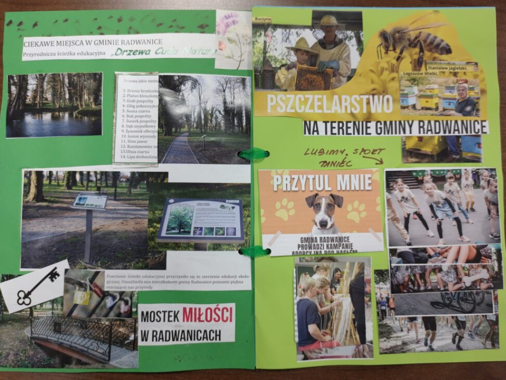 Mają pomysły na kręgielnię i park linowy. Wójt Radwanic przyjął najmłodszych mieszkańców.