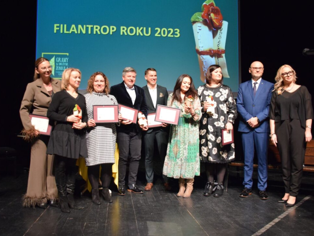 Filantropi Roku 2023 nagrodzeni przez Fundację Hospicjum Głogowskie
