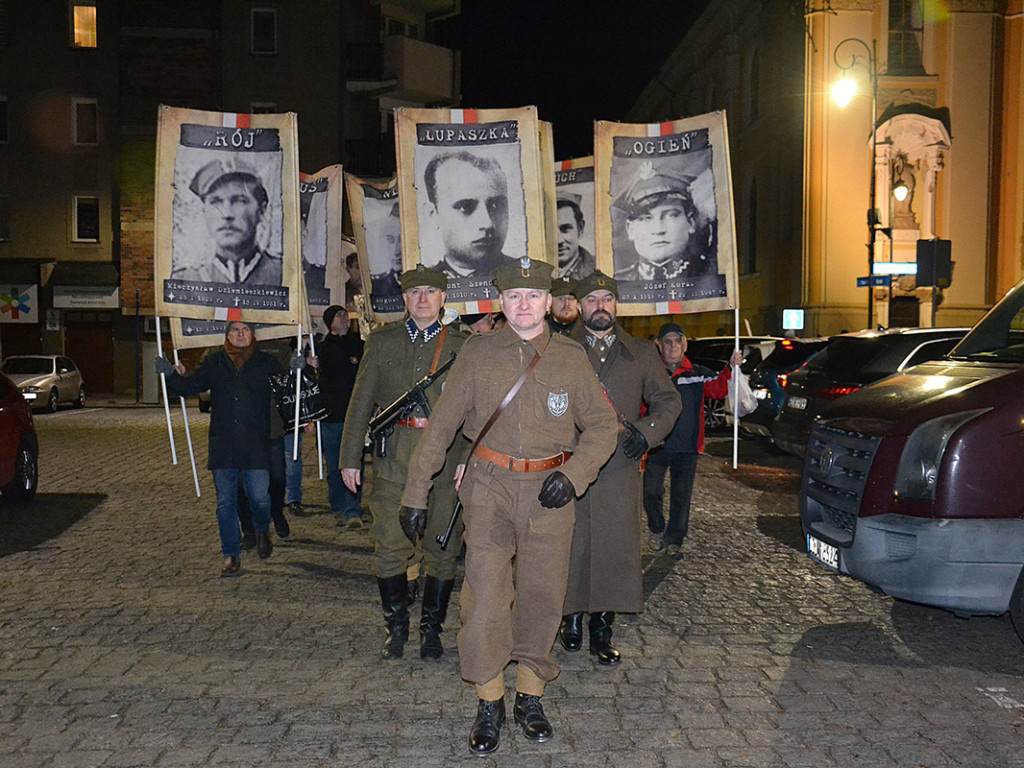 Głogowianie uczcili pamięć Żołnierzy Wyklętych. Wczorajsza uroczystość była jednym z trzech marcowych wydarzeń