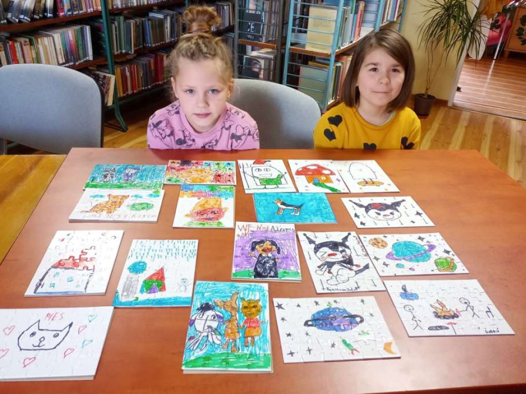 Podsumowanie ferii zimowych w Gminnej Bibliotece Publicznej w Nielubi i jej filiach
