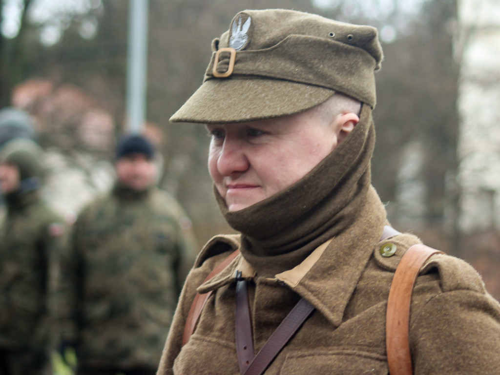 Kilkadziesiąt osób wzięło udział w pierwszym Terenowym Marszu Żołnierzy Wyklętych w Głogowie