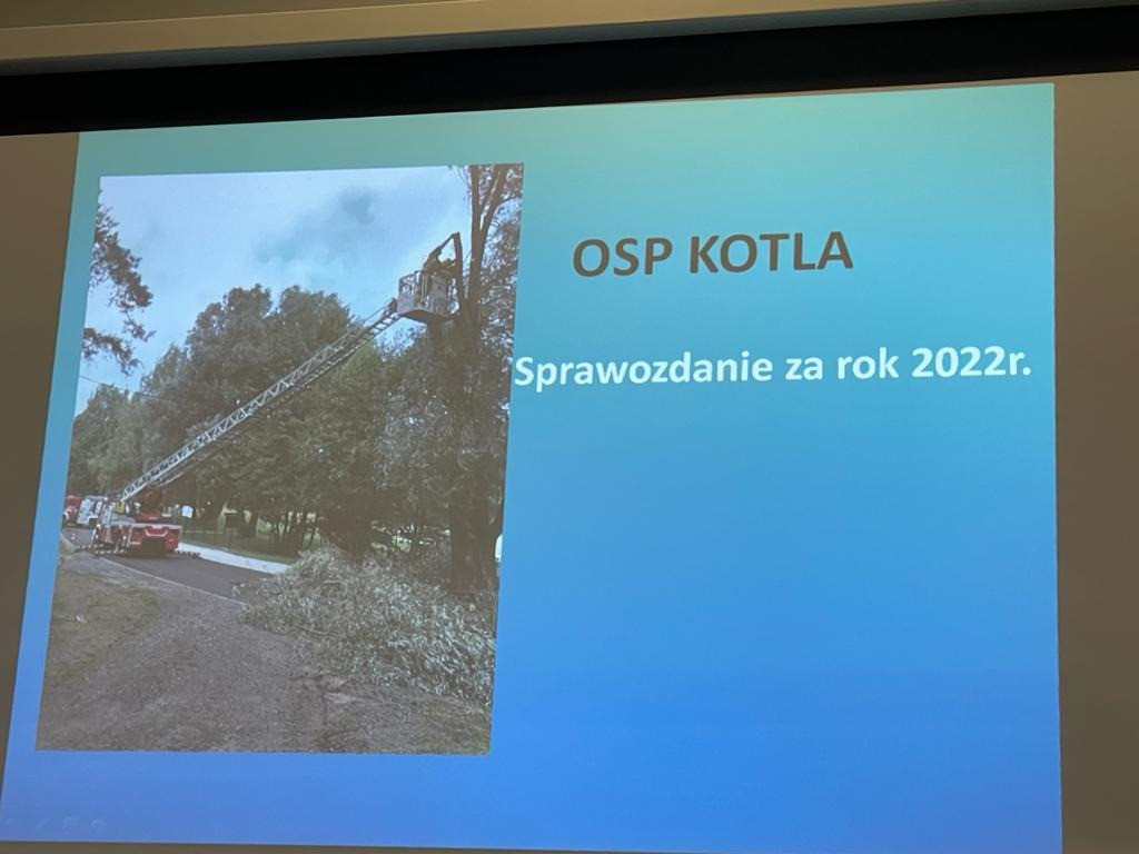 Walne zebranie sprawozdawcze OSP Kotla
