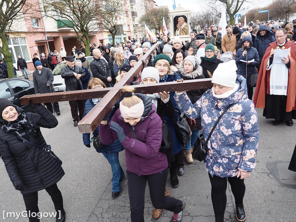 Droga krzyżowa ulicami Głogowa